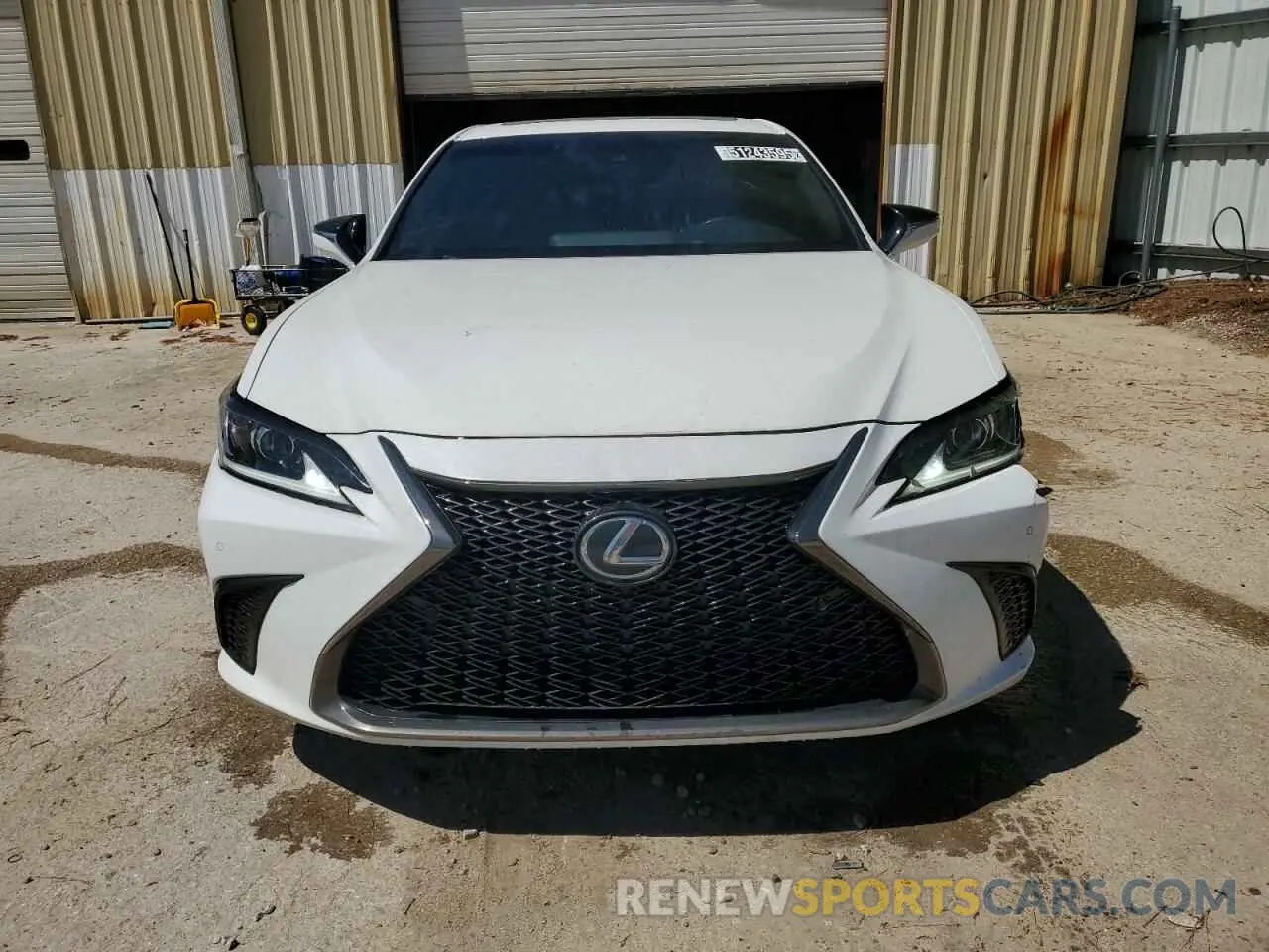 5 Photograph of a damaged car 58AGZ1B10MU097350 LEXUS ES350 2021