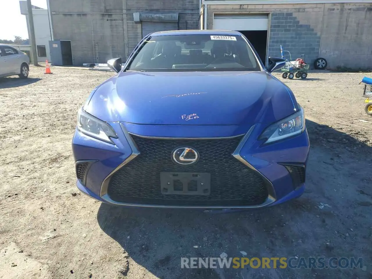 5 Фотография поврежденного автомобиля 58AGZ1B13MU082793 LEXUS ES350 2021