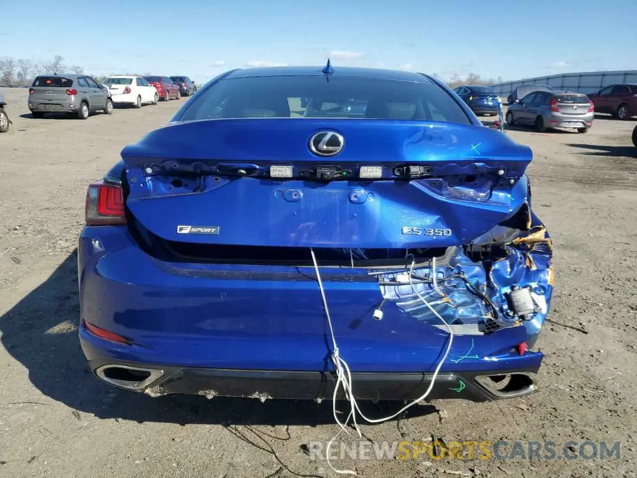 6 Фотография поврежденного автомобиля 58AGZ1B13MU082793 LEXUS ES350 2021