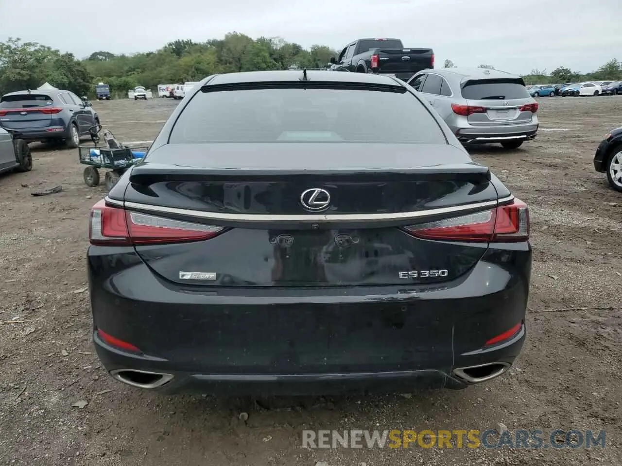 6 Photograph of a damaged car 58AGZ1B16MU089754 LEXUS ES350 2021