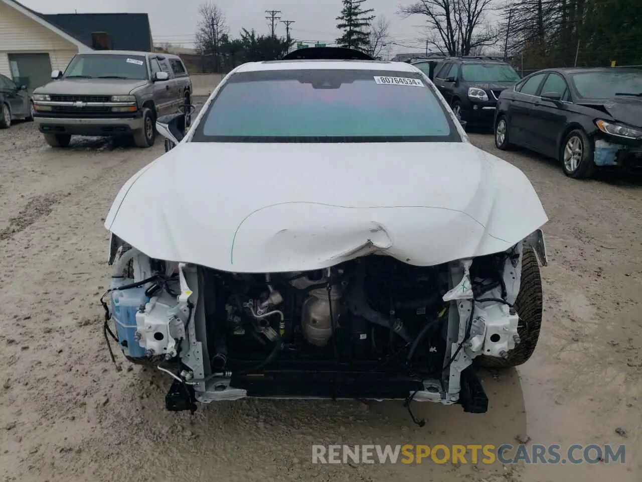 5 Photograph of a damaged car 58AGZ1B16MU110361 LEXUS ES350 2021