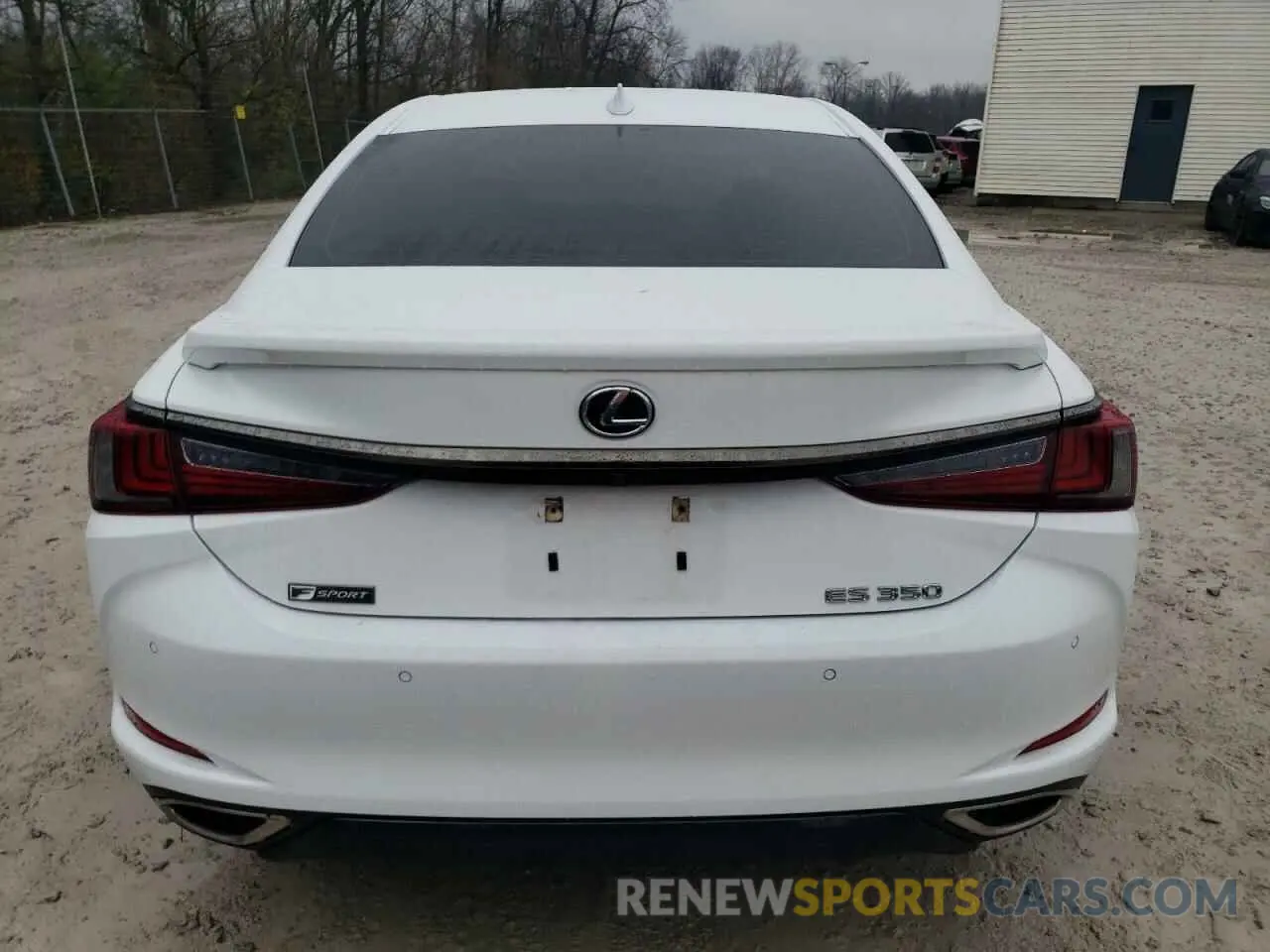 6 Photograph of a damaged car 58AGZ1B16MU110361 LEXUS ES350 2021