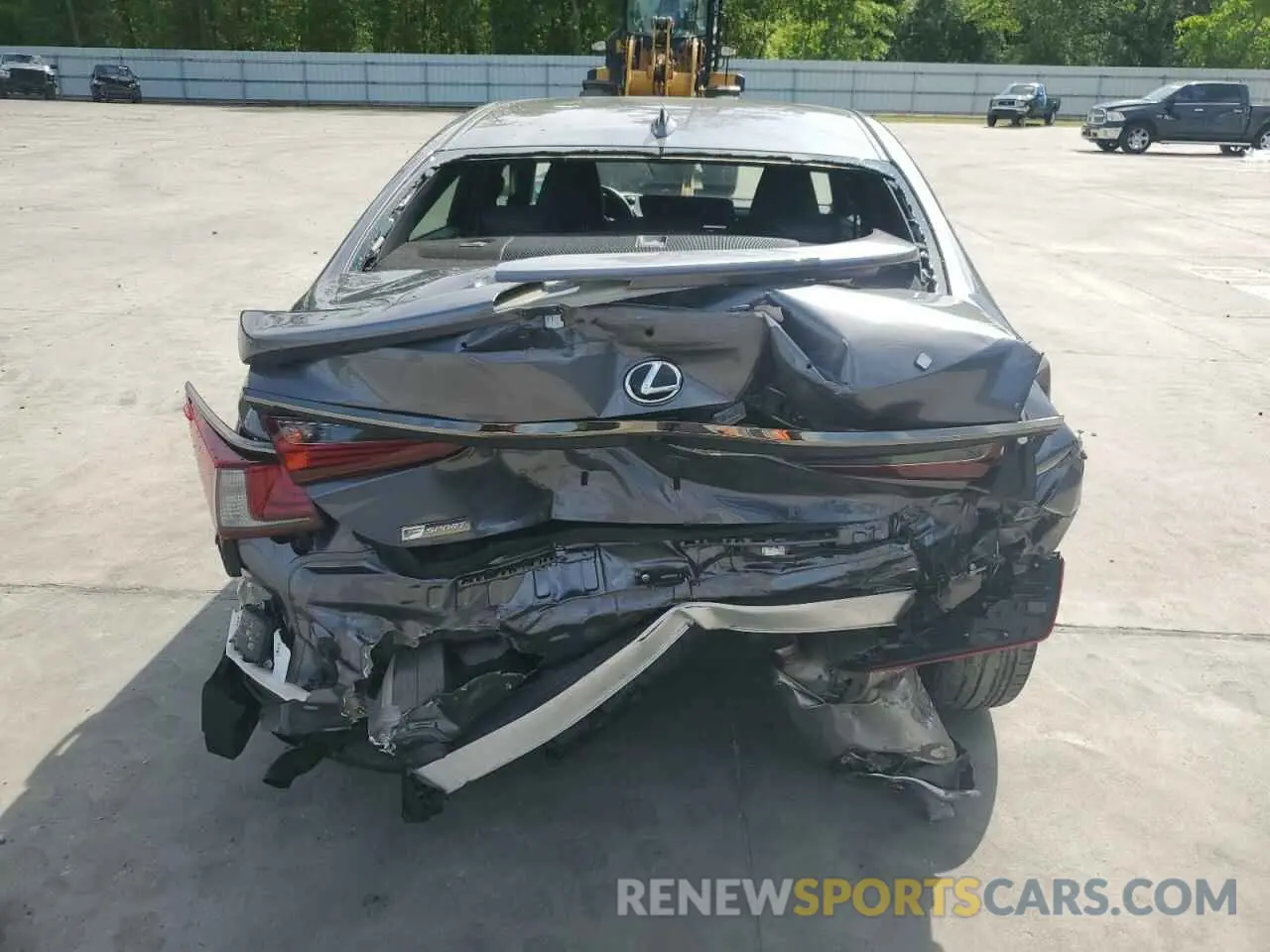 6 Photograph of a damaged car 58AGZ1B17MU097619 LEXUS ES350 2021