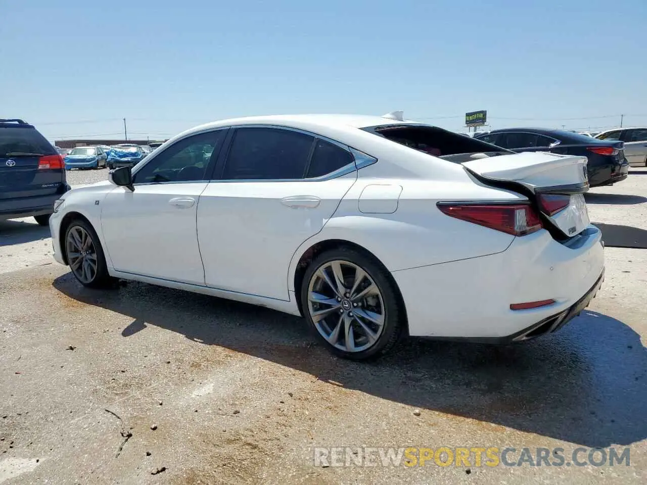 2 Photograph of a damaged car 58AGZ1B18MU084409 LEXUS ES350 2021