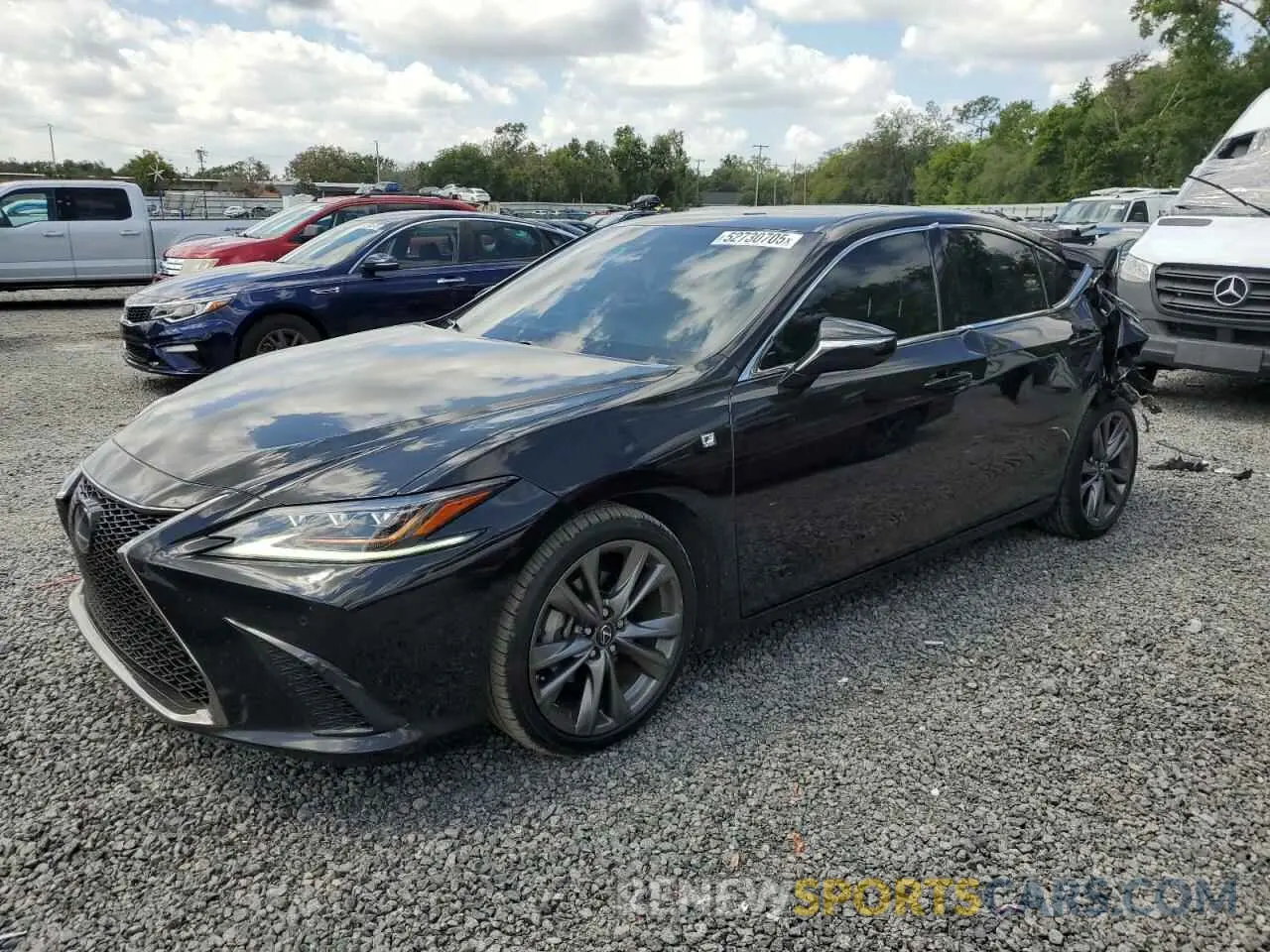1 Photograph of a damaged car 58AGZ1B18MU090226 LEXUS ES350 2021
