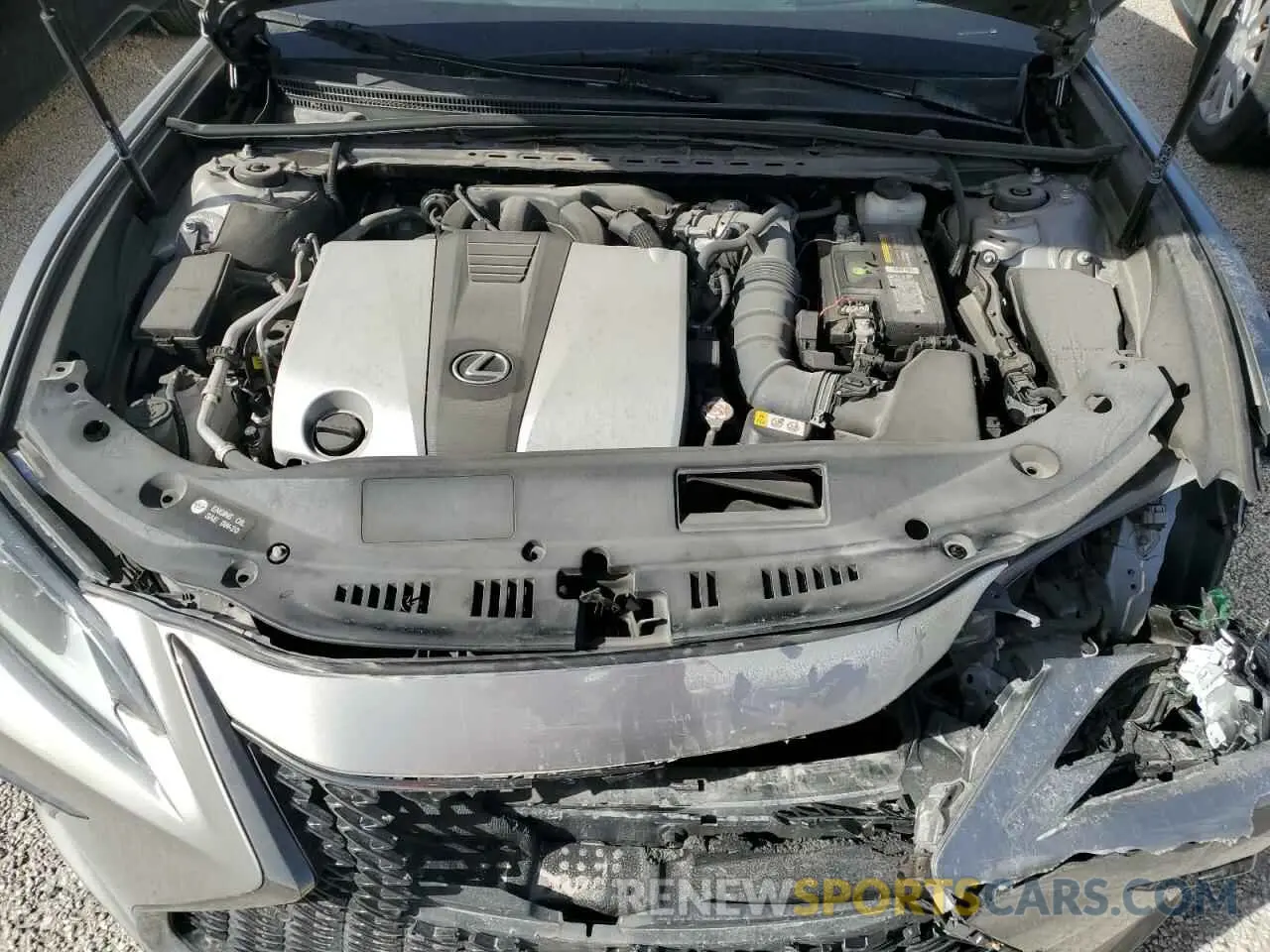 11 Фотография поврежденного автомобиля 58AGZ1B19MU084872 LEXUS ES350 2021