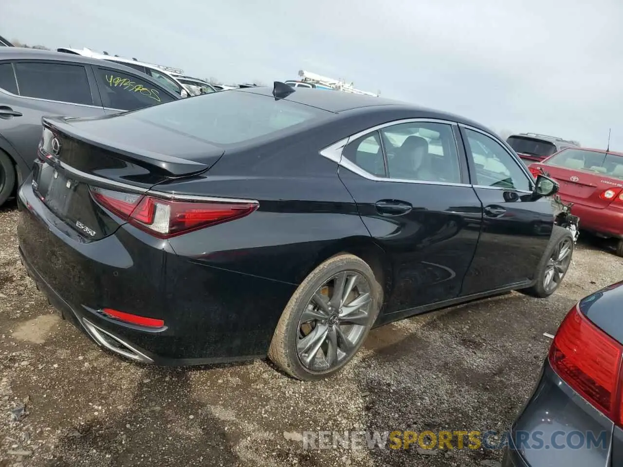 3 Photograph of a damaged car 58AGZ1B1XMU109858 LEXUS ES350 2021