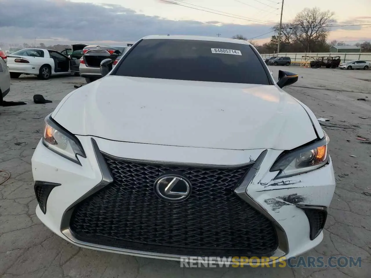 5 Photograph of a damaged car 58AHZ1B10MU089401 LEXUS ES350 2021