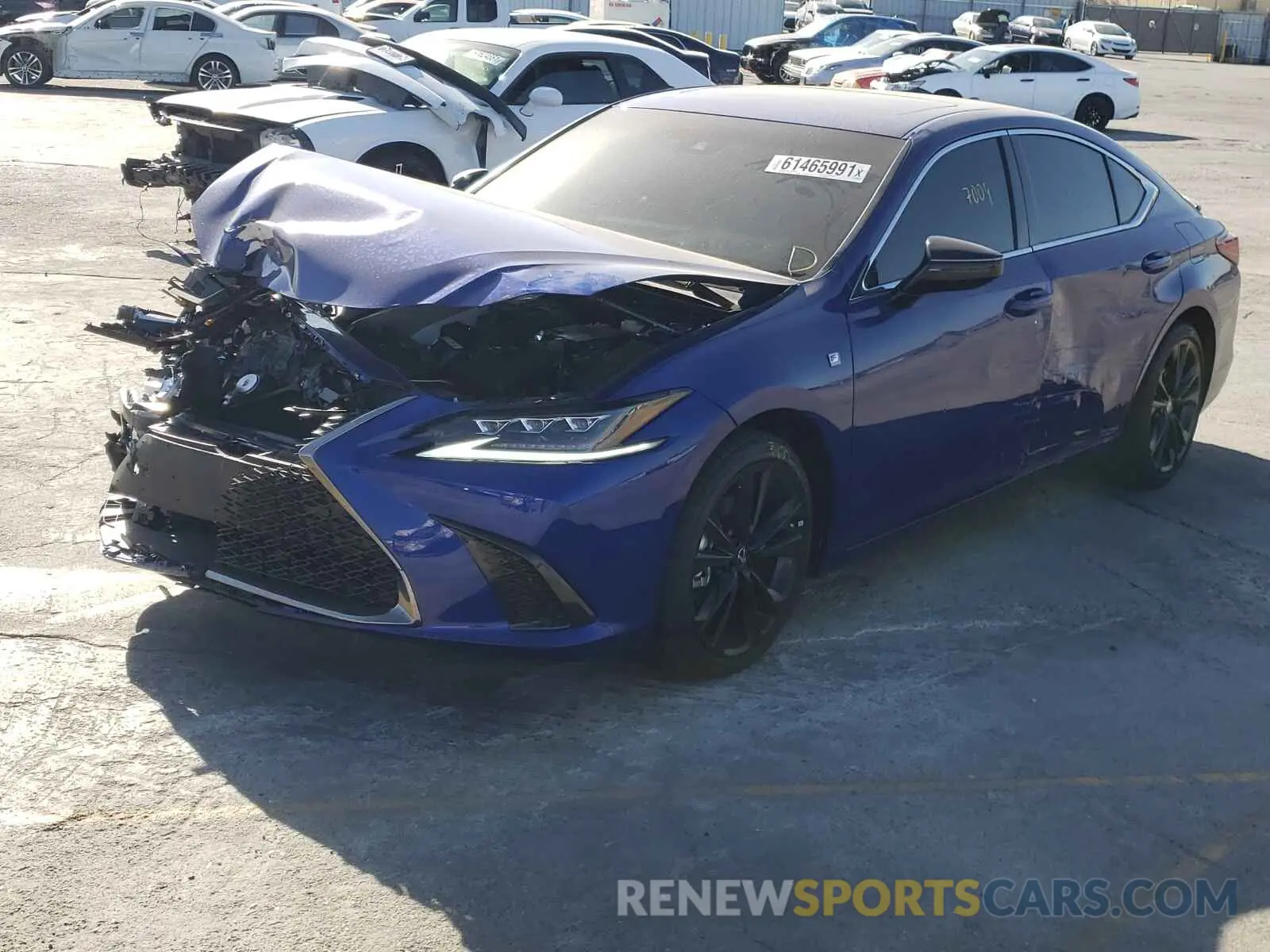 2 Фотография поврежденного автомобиля 58AHZ1B11MU096938 LEXUS ES350 2021