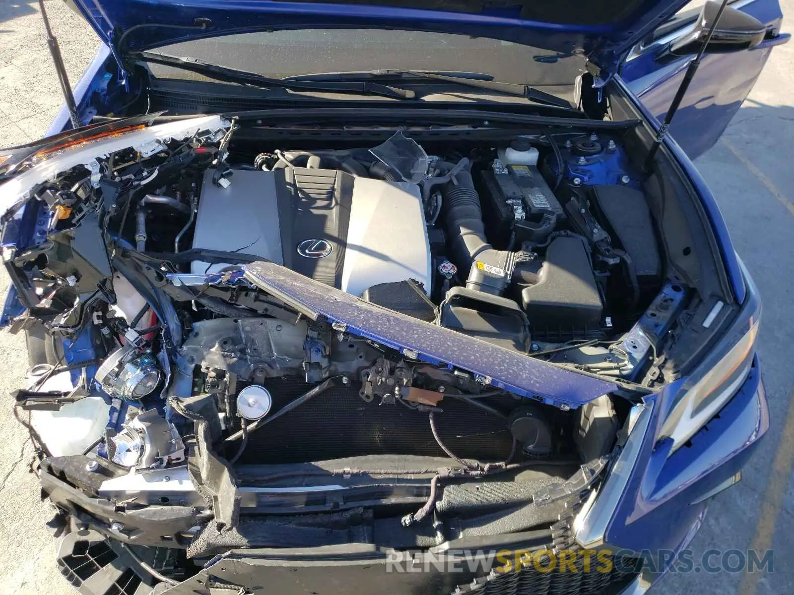7 Фотография поврежденного автомобиля 58AHZ1B11MU096938 LEXUS ES350 2021