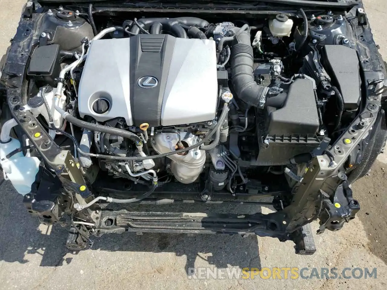 11 Фотография поврежденного автомобиля 58AHZ1B15MU081763 LEXUS ES350 2021