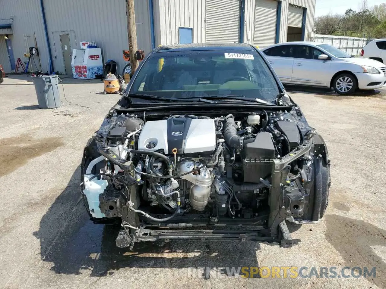 5 Фотография поврежденного автомобиля 58AHZ1B15MU081763 LEXUS ES350 2021