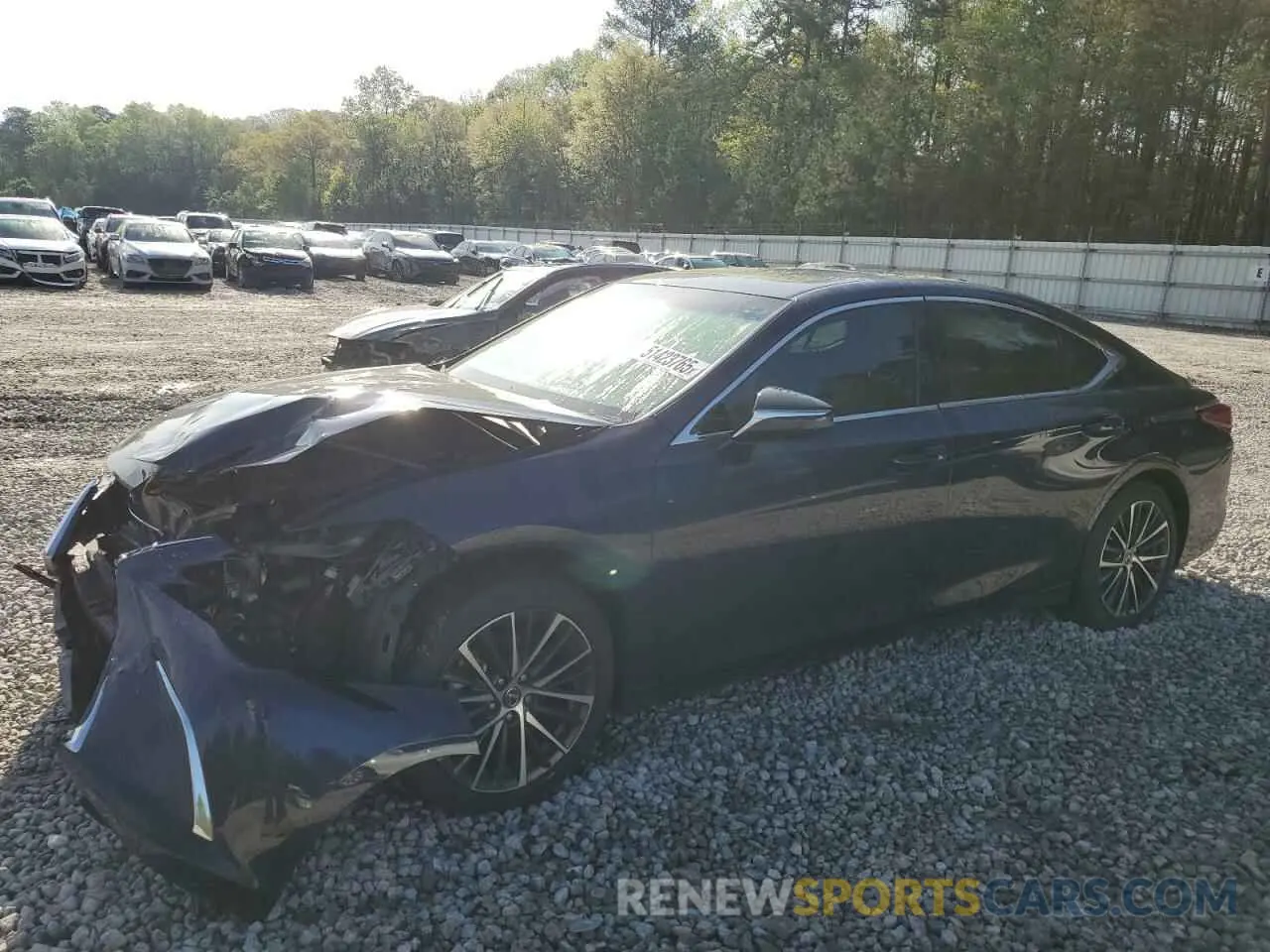 1 Photograph of a damaged car 58ADZ1B11NU111423 LEXUS ES350 2022