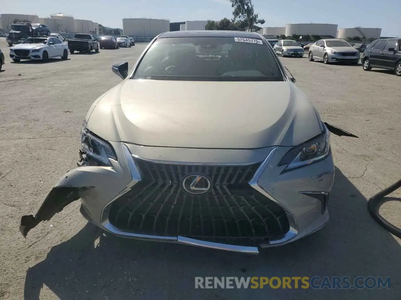 5 Photograph of a damaged car 58ADZ1B11NU121112 LEXUS ES350 2022