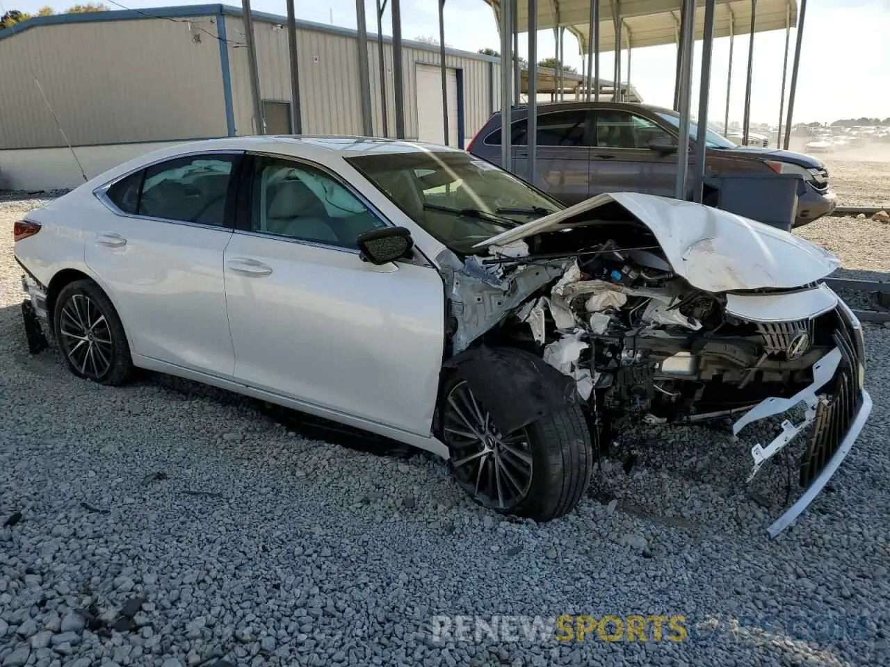 4 Фотография поврежденного автомобиля 58ADZ1B12NU114590 LEXUS ES350 2022