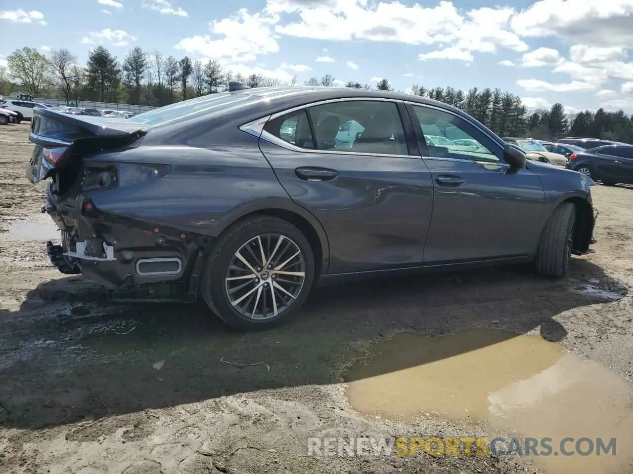 3 Photograph of a damaged car 58ADZ1B12NU131342 LEXUS ES350 2022