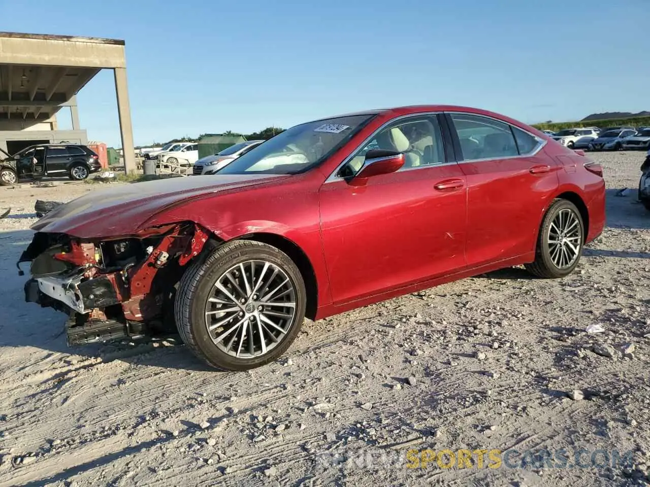 1 Фотография поврежденного автомобиля 58ADZ1B13NU128580 LEXUS ES350 2022