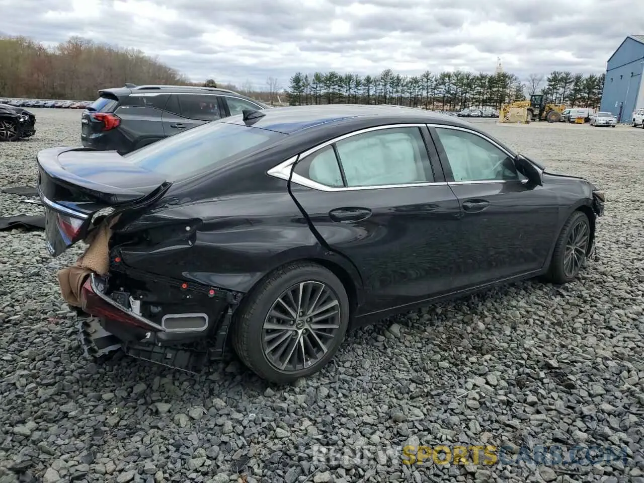 3 Photograph of a damaged car 58ADZ1B14NU114624 LEXUS ES350 2022