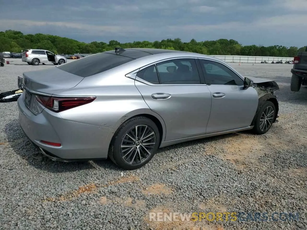 3 Photograph of a damaged car 58ADZ1B16NU137290 LEXUS ES350 2022
