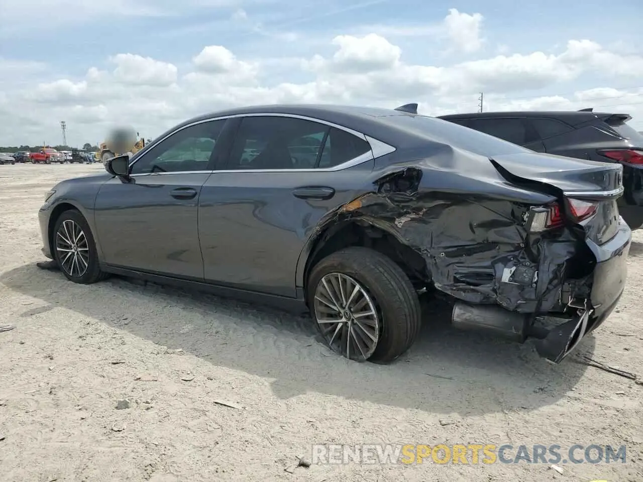 2 Photograph of a damaged car 58ADZ1B19NU123061 LEXUS ES350 2022