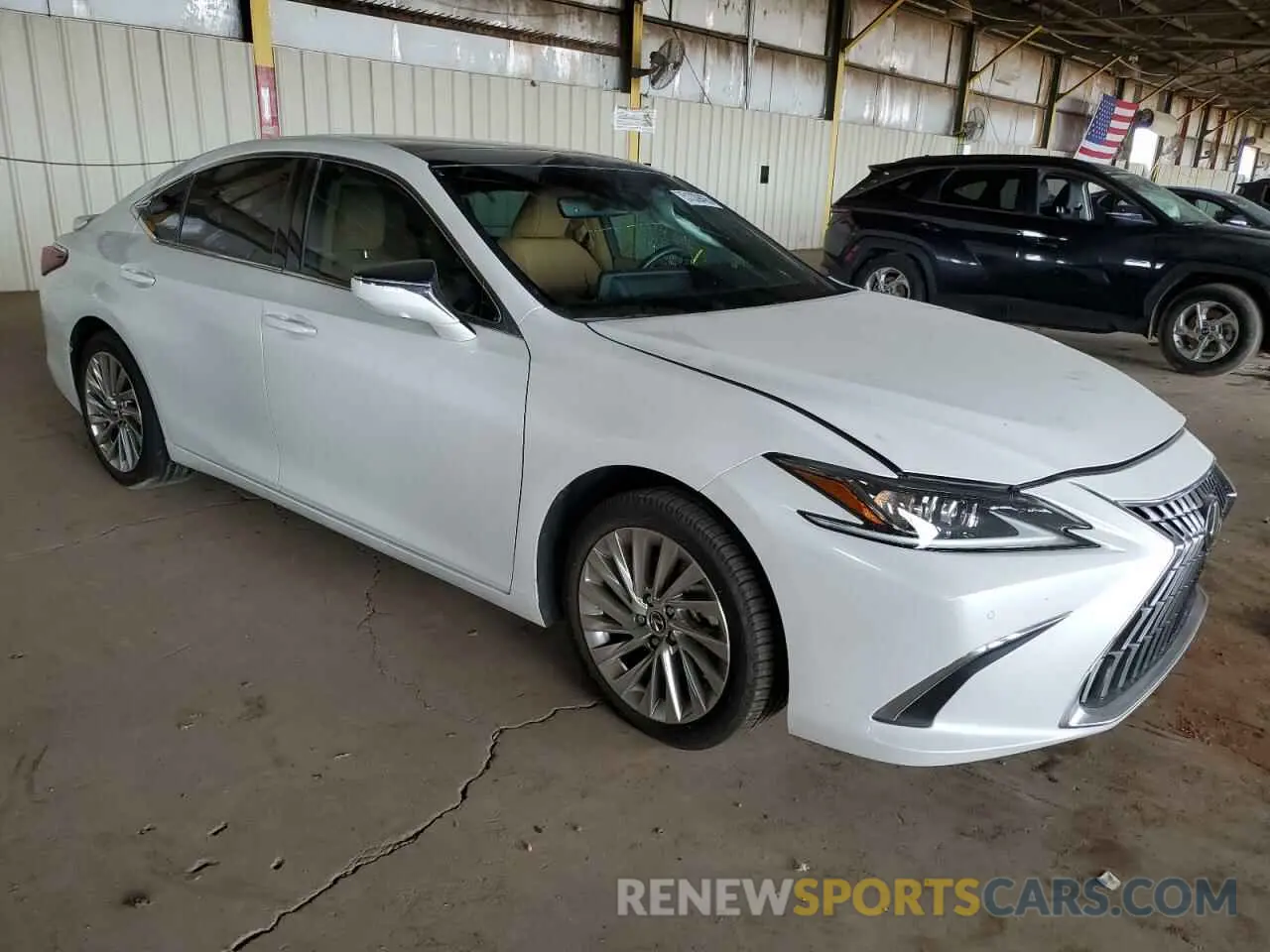 4 Фотография поврежденного автомобиля 58AEZ1B10NU113829 LEXUS ES350 2022
