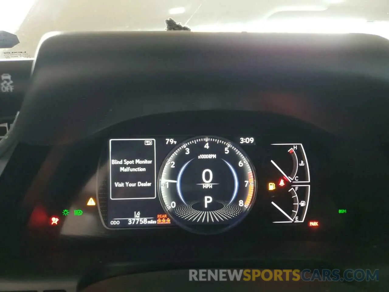 9 Фотография поврежденного автомобиля 58AEZ1B10NU113829 LEXUS ES350 2022