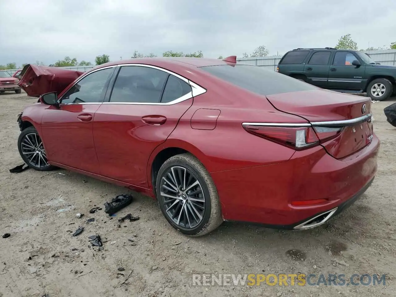 2 Photograph of a damaged car 58AEZ1B13NU122203 LEXUS ES350 2022