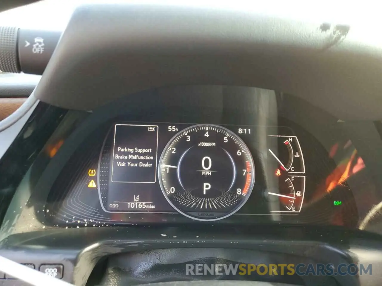 9 Фотография поврежденного автомобиля 58AFZ1B10NU126147 LEXUS ES350 2022