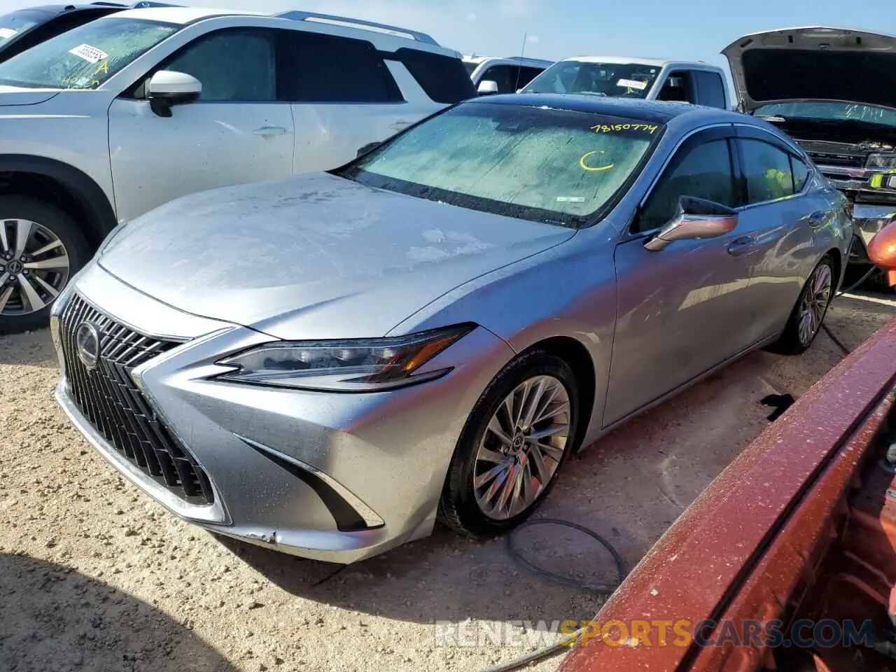 1 Фотография поврежденного автомобиля 58AFZ1B1XNU134417 LEXUS ES350 2022