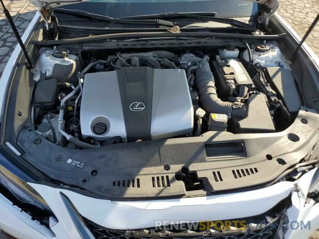11 Photograph of a damaged car 58AGZ1B13NU129645 LEXUS ES350 2022