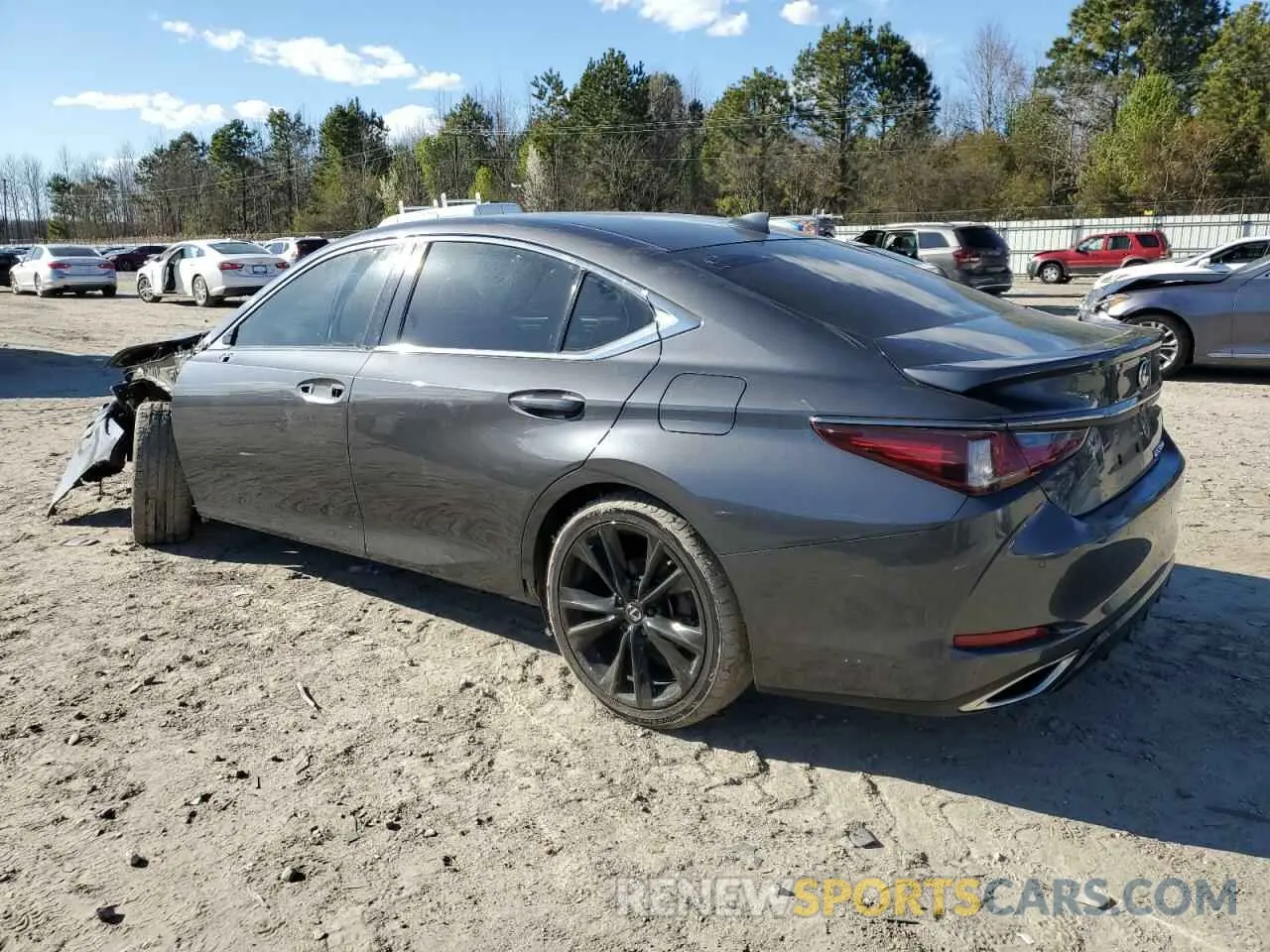 2 Фотография поврежденного автомобиля 58AGZ1B16NU131843 LEXUS ES350 2022