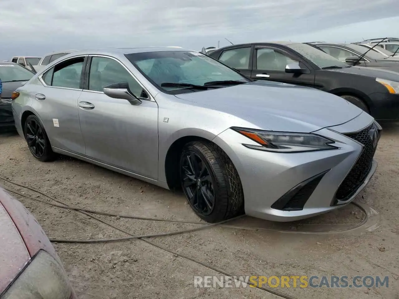 4 Фотография поврежденного автомобиля 58AGZ1B17NU131303 LEXUS ES350 2022