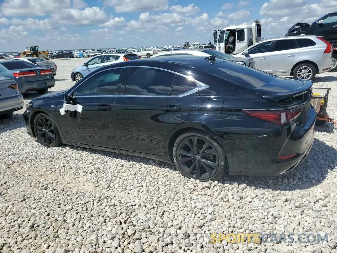 2 Photograph of a damaged car 58AGZ1B19NU127317 LEXUS ES350 2022