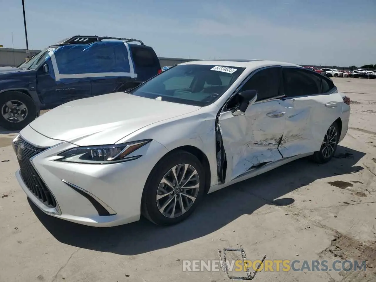 1 Photograph of a damaged car 58ACZ1B11PU144257 LEXUS ES350 2023