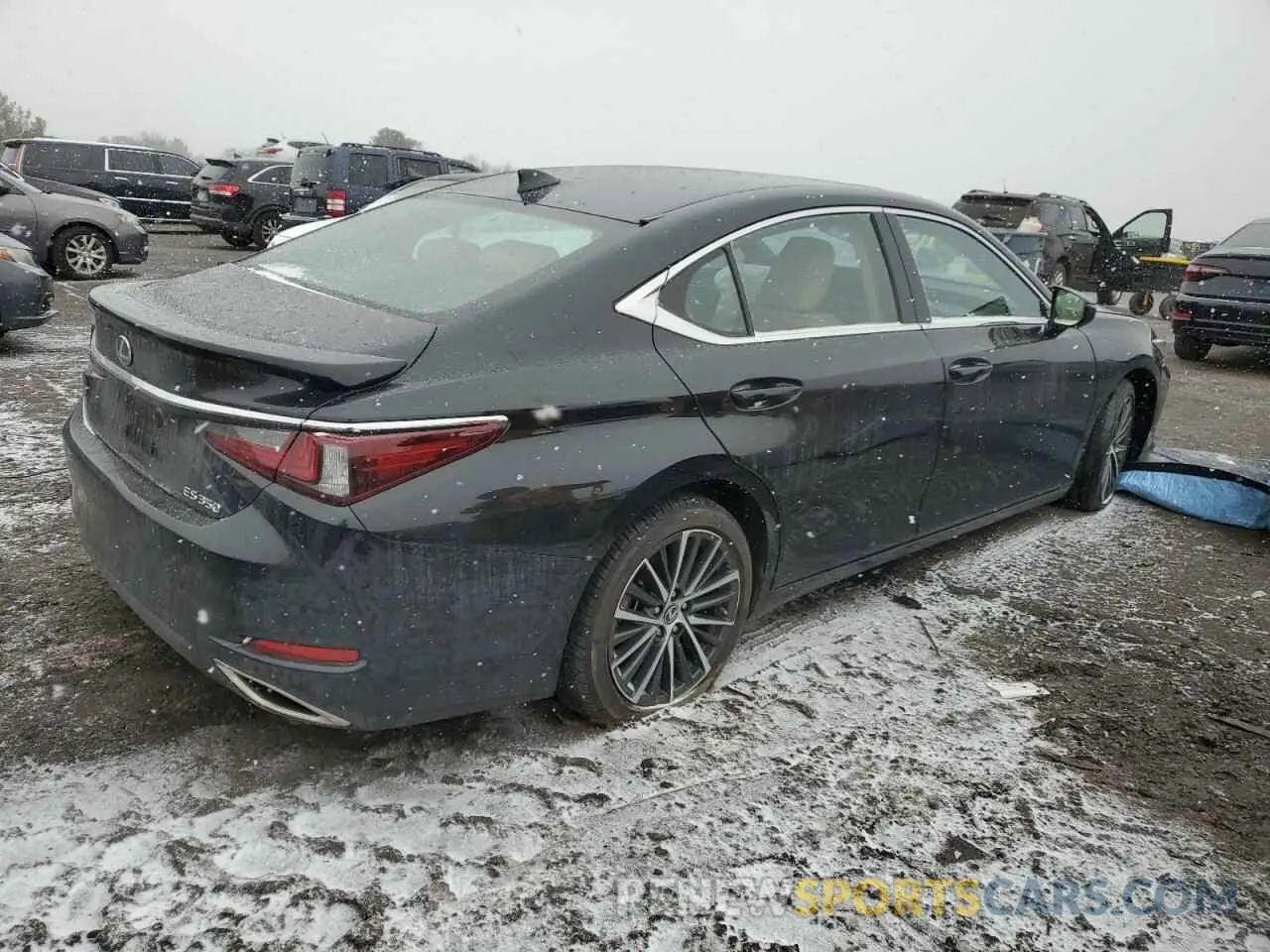 3 Photograph of a damaged car 58ADZ1B14PU159632 LEXUS ES350 2023