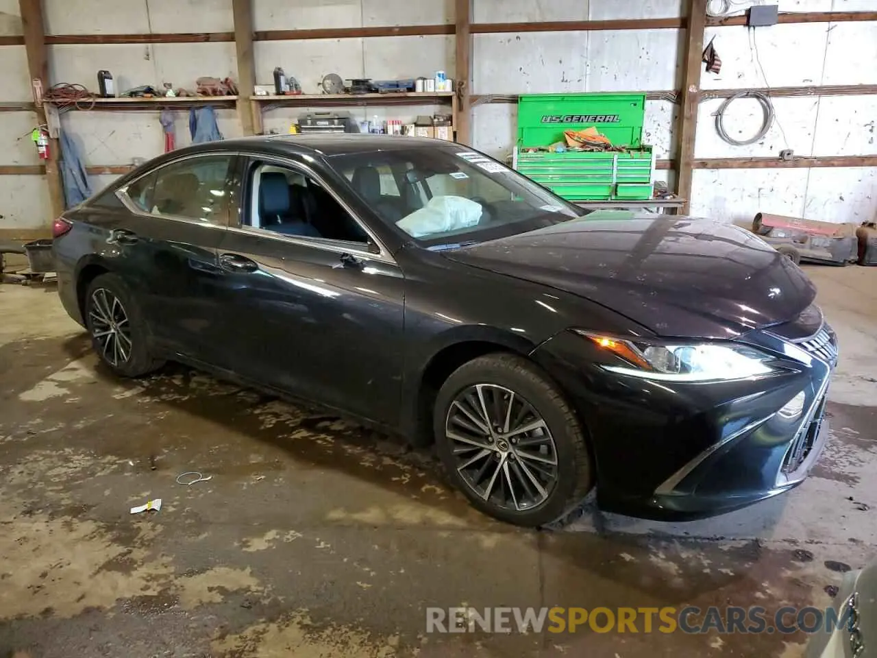 4 Photograph of a damaged car 58ADZ1B18PU140582 LEXUS ES350 2023