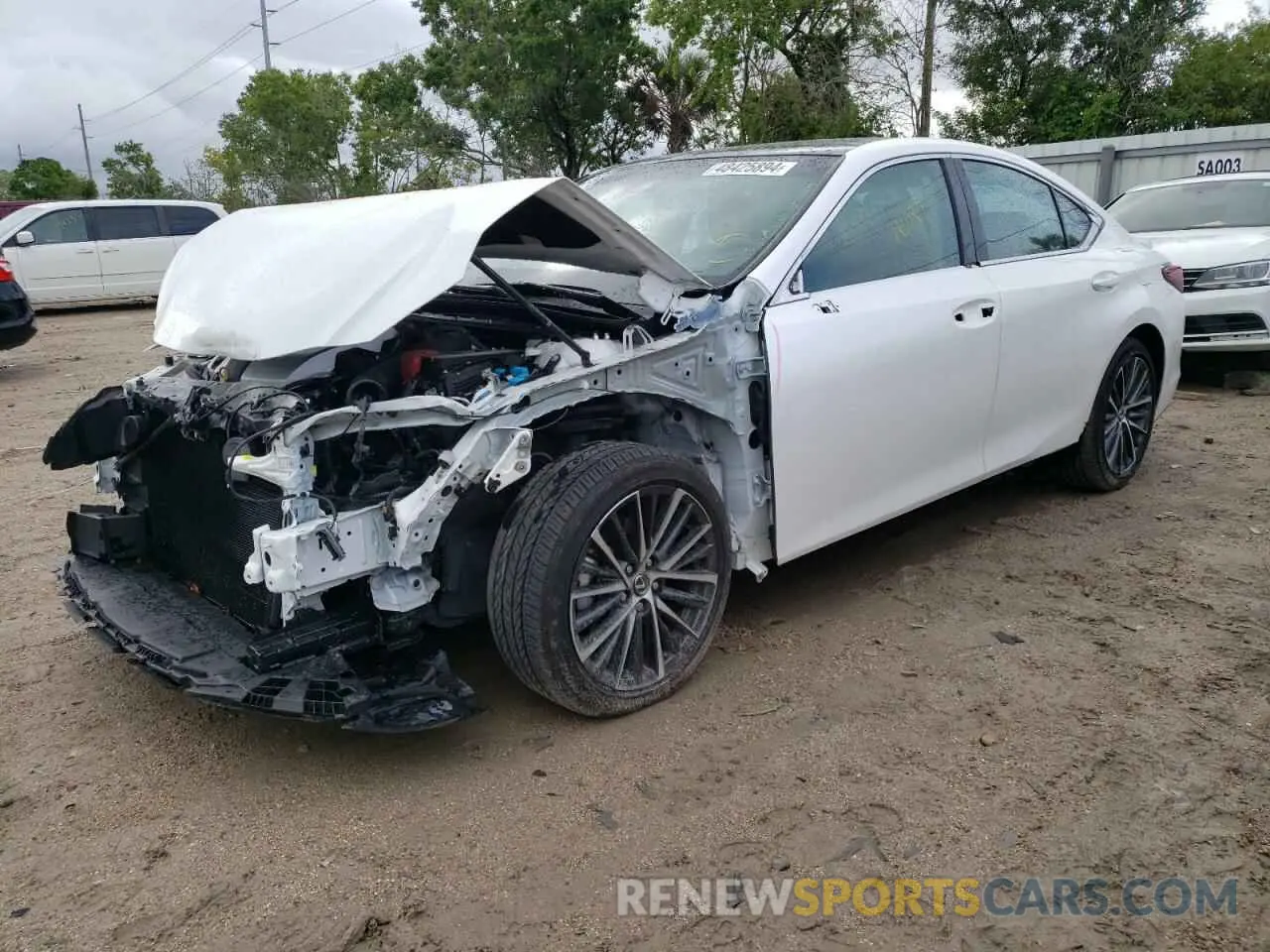 1 Photograph of a damaged car 58ADZ1B18PU141991 LEXUS ES350 2023