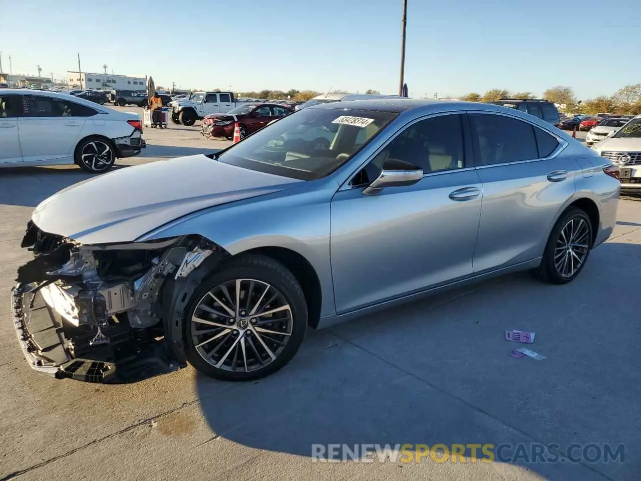 1 Фотография поврежденного автомобиля 58ADZ1B18PU147385 LEXUS ES350 2023