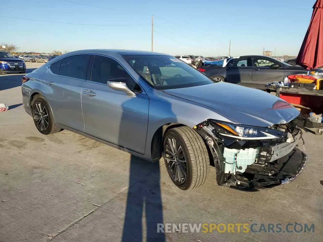 4 Фотография поврежденного автомобиля 58ADZ1B18PU147385 LEXUS ES350 2023