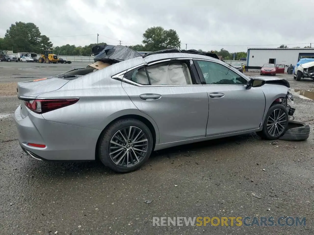 3 Photograph of a damaged car 58ADZ1B19PU158394 LEXUS ES350 2023