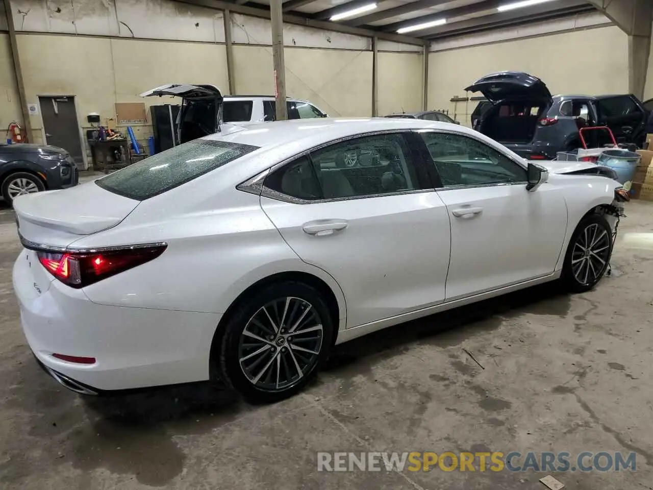 3 Photograph of a damaged car 58ADZ1B1XPU147100 LEXUS ES350 2023