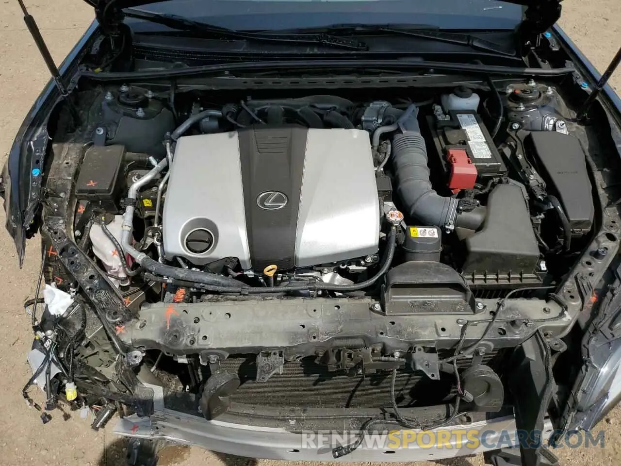 11 Фотография поврежденного автомобиля 58AEZ1B10PU157865 LEXUS ES350 2023