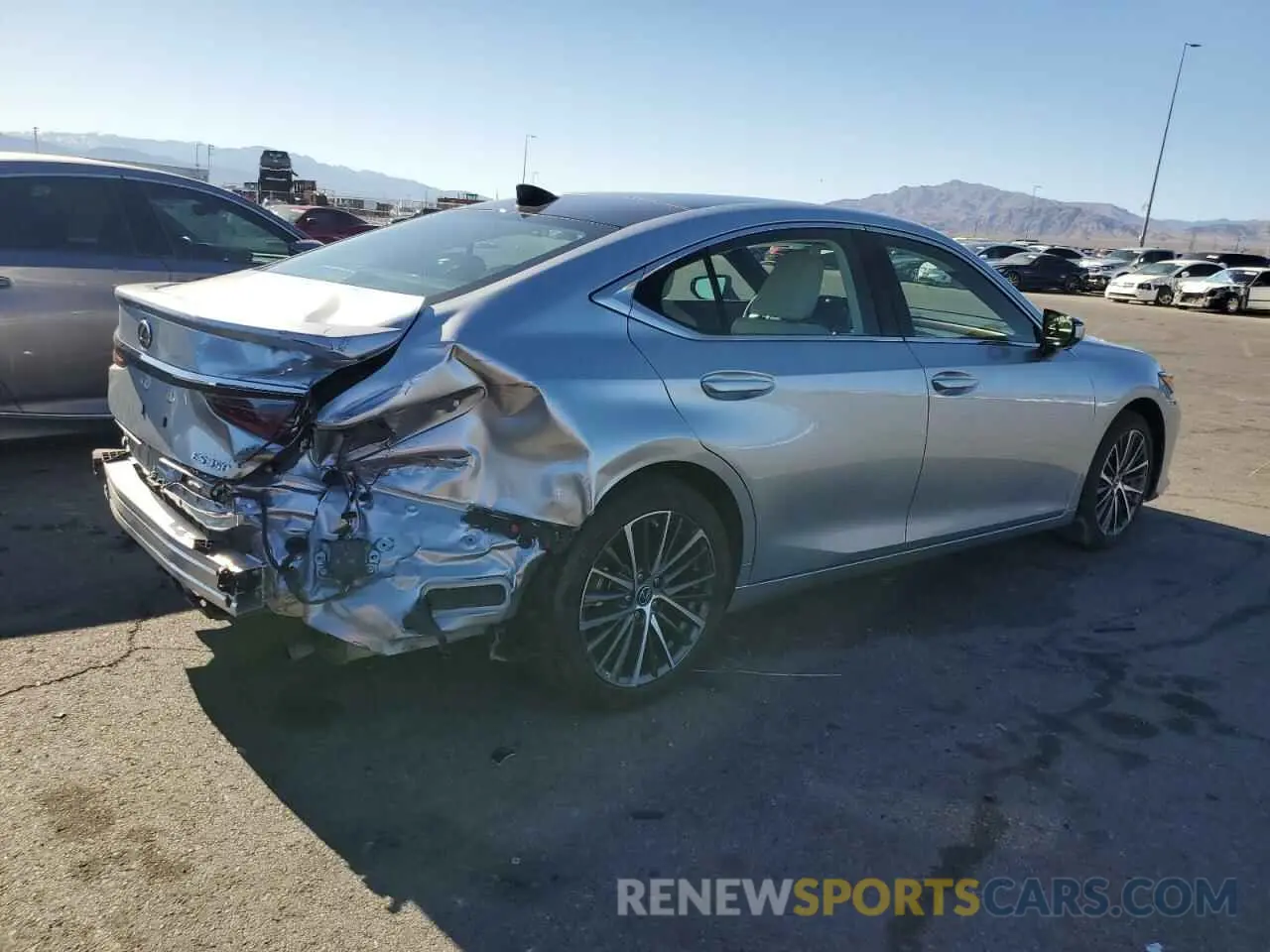 3 Фотография поврежденного автомобиля 58AEZ1B13PU153938 LEXUS ES350 2023