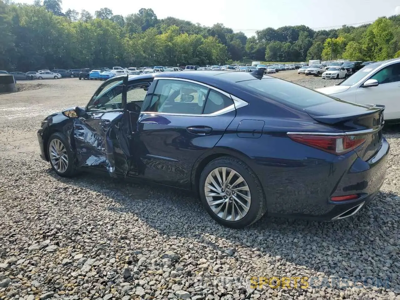 2 Photograph of a damaged car 58AEZ1B1XPU153483 LEXUS ES350 2023