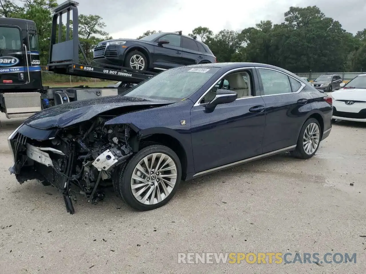 1 Photograph of a damaged car 58AFZ1B14PU149076 LEXUS ES350 2023
