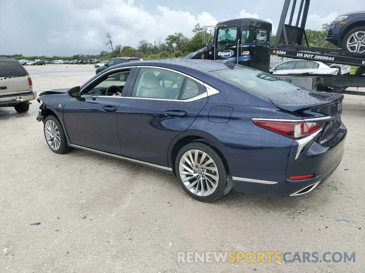 2 Photograph of a damaged car 58AFZ1B14PU149076 LEXUS ES350 2023