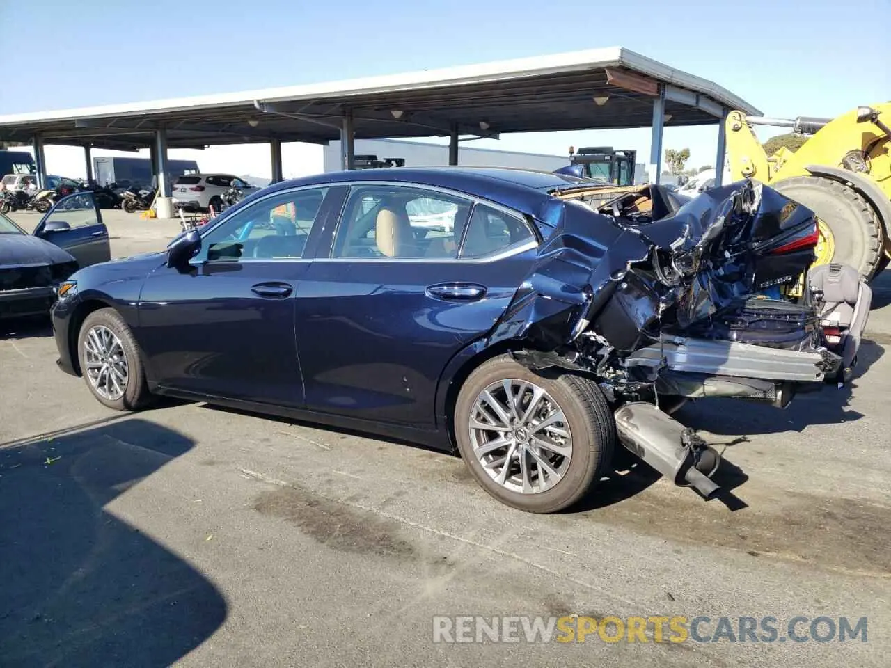 2 Photograph of a damaged car 58ACZ1B15RU175014 LEXUS ES350 2024