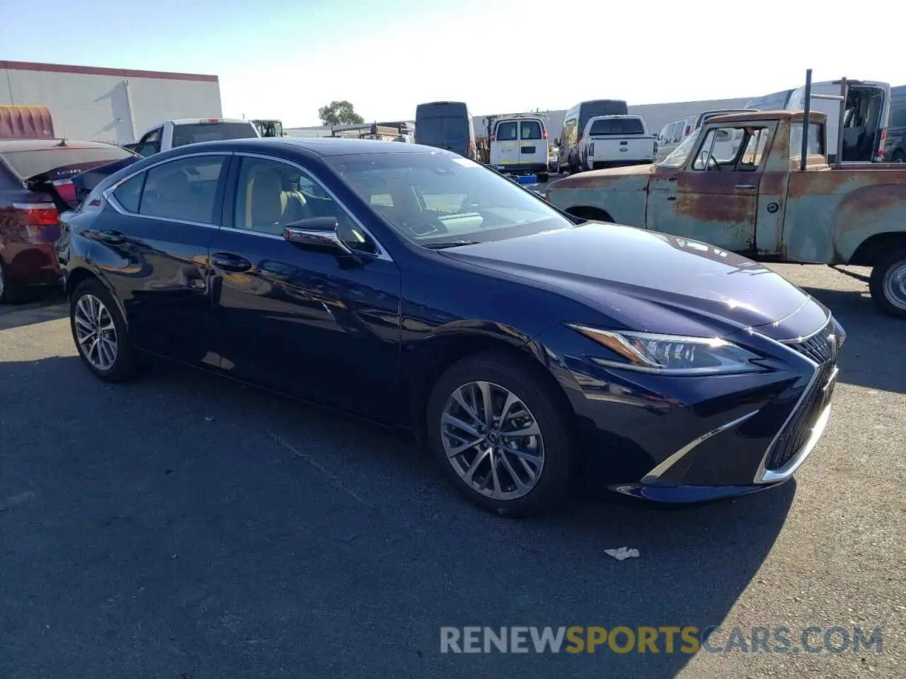 4 Photograph of a damaged car 58ACZ1B15RU175014 LEXUS ES350 2024