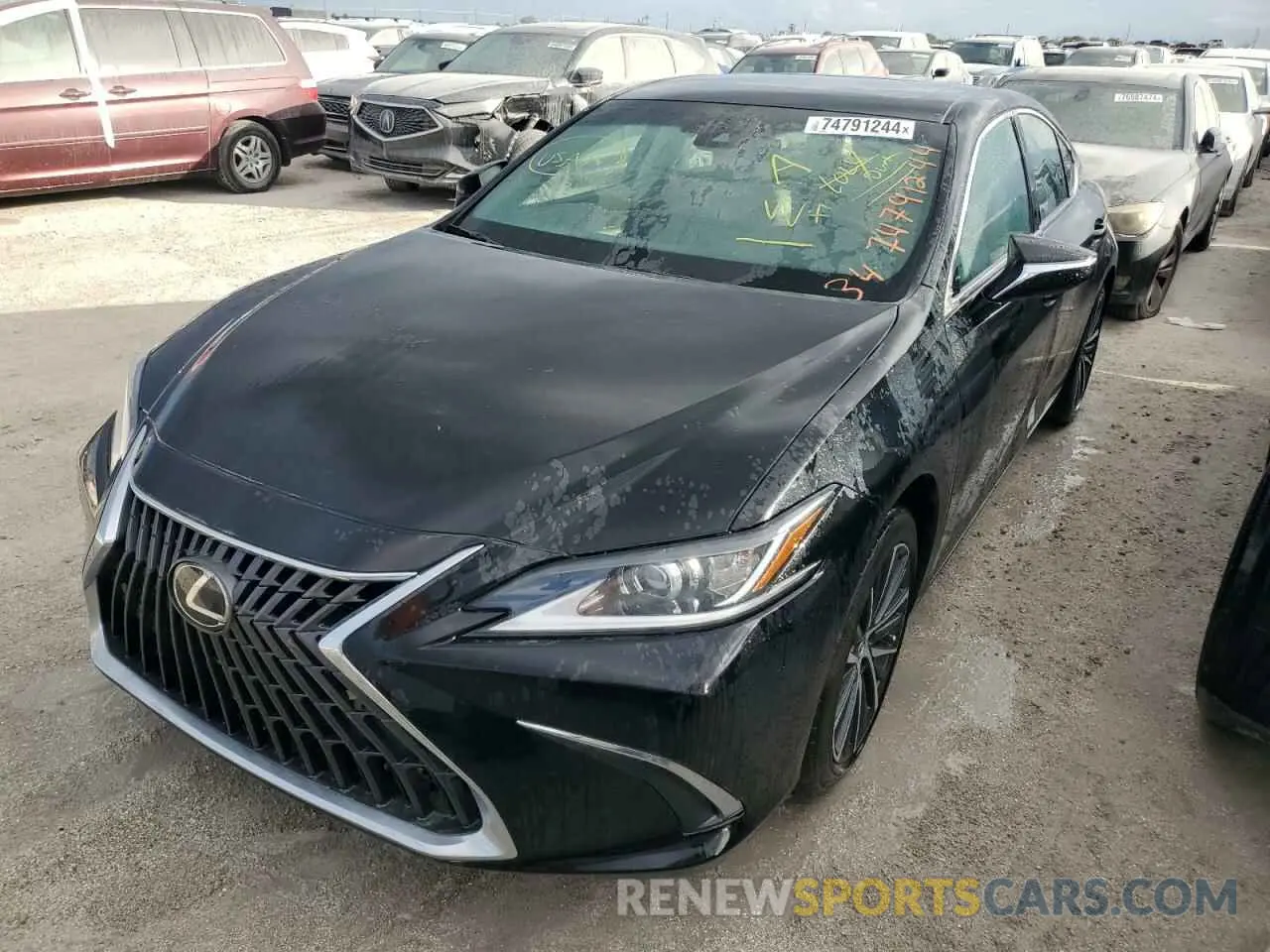 1 Фотография поврежденного автомобиля 58ADZ1B12RU169143 LEXUS ES350 2024