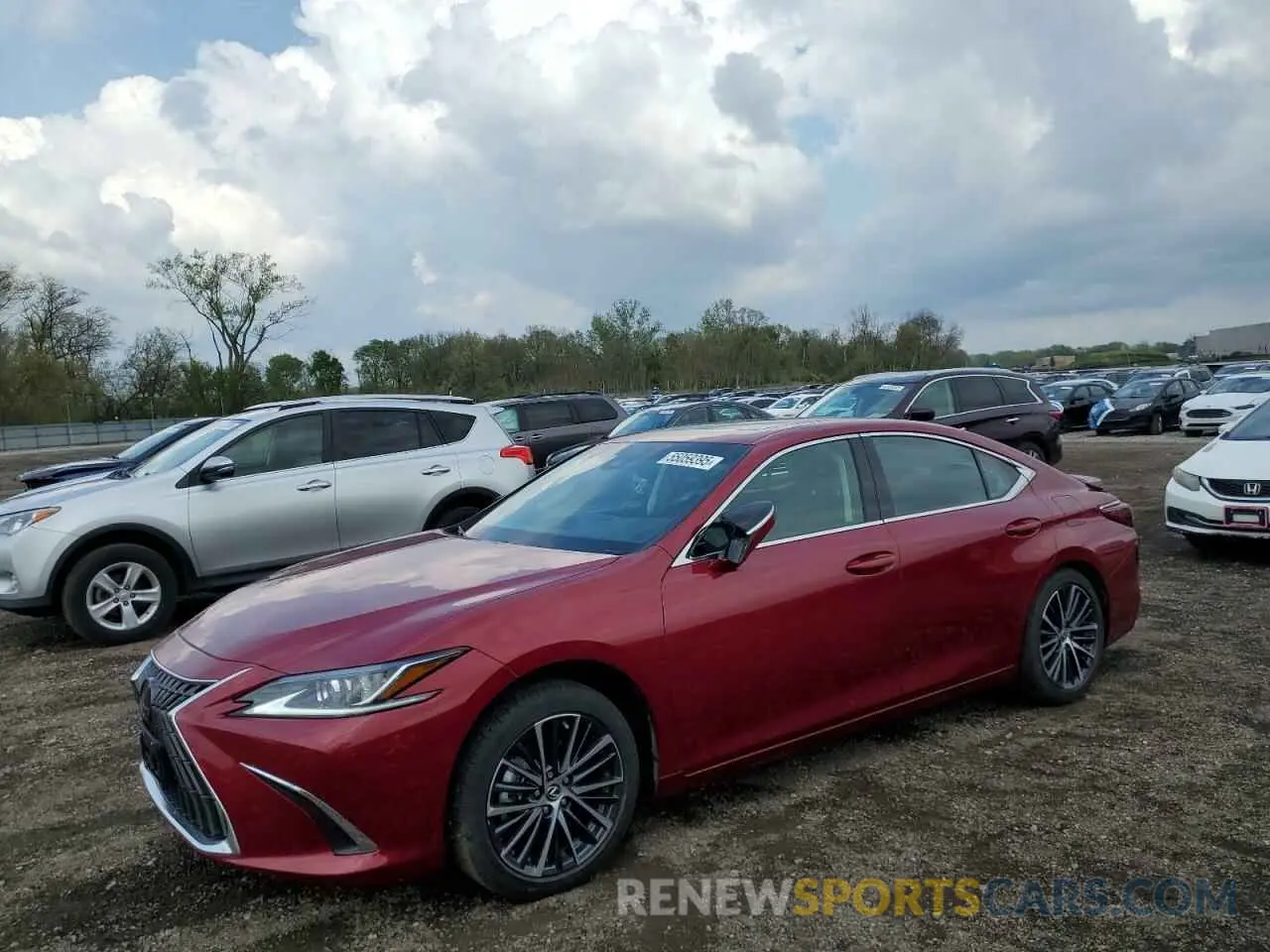 1 Фотография поврежденного автомобиля 58ADZ1B12RU175072 LEXUS ES350 2024